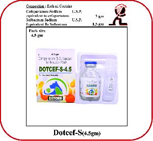 cefoperazone sulbactam dry injection INJECTION DOTCEF-S 4.5 gm