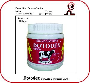 Dotodex Ointment. Iodine 5% With Methyl Salicylate 5%.