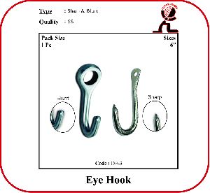 Eye Hook  Blunt 4 Inch