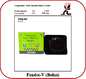 Fenbendazole 3 Gm With Ivermectin 100 Mg Bolus FENDOT -V