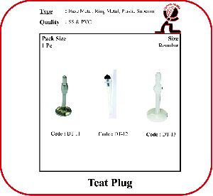 Teat Plug - Base Metal
