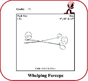 Whelping Forceps 9 Inch