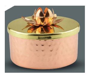 Copper Decorative Royal Drop Box