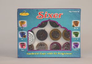 Sixer 6 in 1 Herbal Sambrani Cup