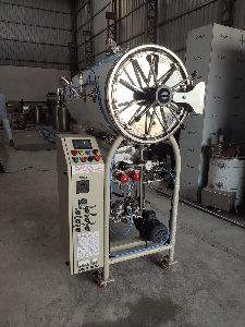 Horizontal High Pressure Cylindrical Steam Sterilizer