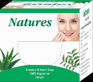 Natures Aloevera & Neem Soap