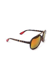 Orange Aviator Sunglasses