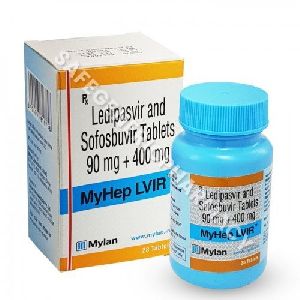 Myhep Lvir Ledipasvir and Sofosbuvir Tablets