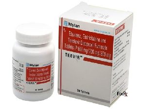 Teevir Efavirenz, Emtricitabine And Tenofovir Disoproxil Fumarate Tablets
