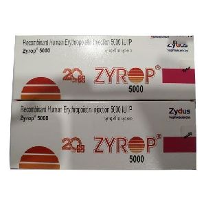 Zyrop 5000 IU Erythropoietin Injection