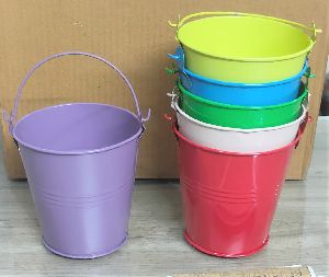 galvanised buckets