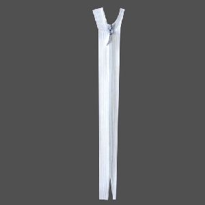 White Polyester Zipper