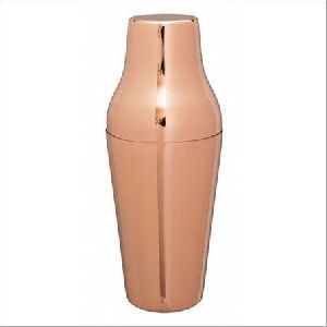 Copper Plain Cocktail Shaker