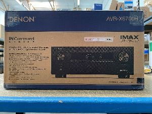 Denon AVR-X6700H 8K Ultra HD 11.2 Channel (140Watt X 11) AV Receiver 2020 Model - 3D Audio & Video w
