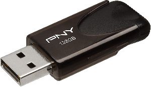 PNY - 128GB Attach&amp;eacute; 4 USB 2.0 Flash Drive - Black