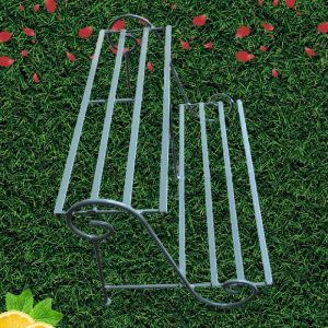 Two Step Pot Rack Stand, Garden Bench For Roof and Outdoor