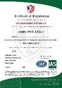 iso 14001 certification (EMS)