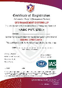 iso 27001 certification service (ISMS)
