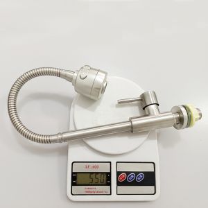 Black Brushed Single Cold Kitchen Faucet (SL005)