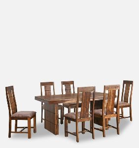 Comfort Back 6 Seater Dining Table Set