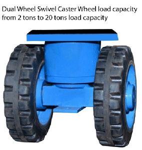 Dual Wheel Swivel Caster