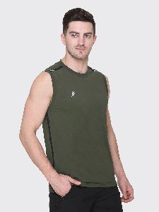 Sleeveless Sports T Shirts For Gents