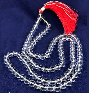 Clear Quartz Beads Mala
