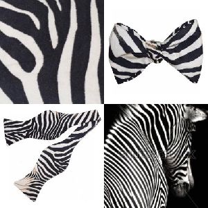 Animal Print Bow Tie