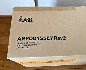 Korg ARP Odyssey Rev 2 Duophonic Synthesizer Black Slim keyboard