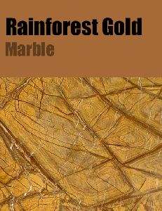 Rainforest Gold Marble Slab