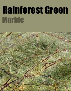 Rainforest Green Marble Slab