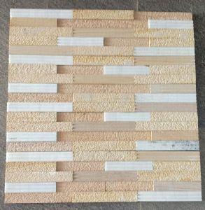 Teak Wood Marble Panel