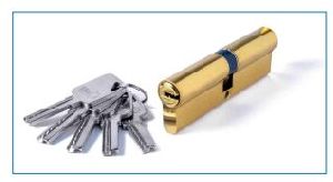Cylindrical Both Side Key Lock