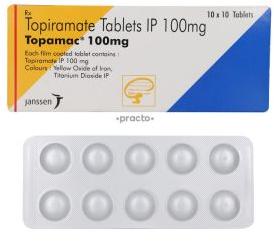 Topamac 100mg Tablet