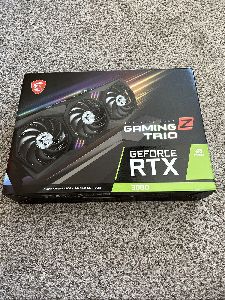 High frequency MSI GeForce RTX 3080 Gaming Z Trio 10GB