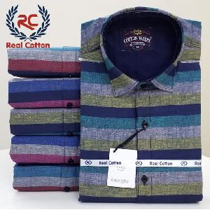Trendy and stylish Check Real Cotton Shirts