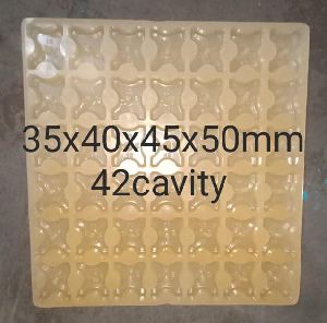 42 Cavity PVC Cover Block Mould