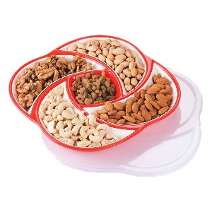 Oliveware Plastic Dry Fruit Candy Container