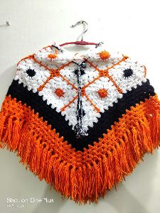 Crochet Girls Poncho