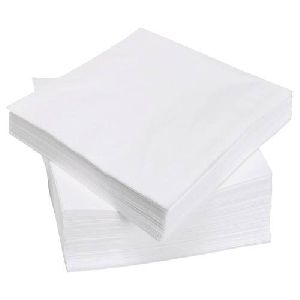 White plain Soft Tissue Napkins