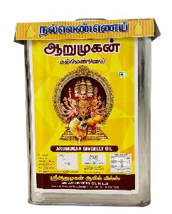 Arumugan Gingelly Oil 15 Kg TIn