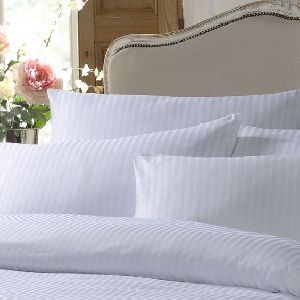 PILLOW COVER 210TC STRIPE FOR HOTELS