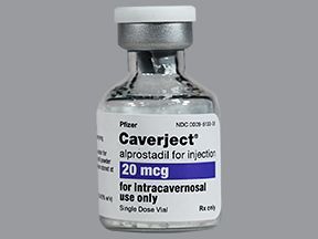 caverject (alprostadil injection)