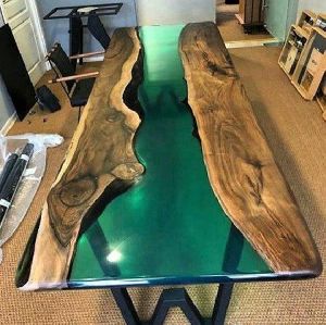 Table top by epoxy