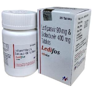 Ledifos Ledipasvir 90mg + Sofosbuvir 400mg Tablet