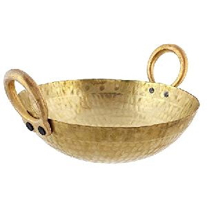 Brass Kadai with Handle