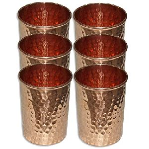 Copper Glass Set