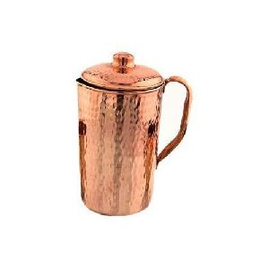 Copper Hammered Jug