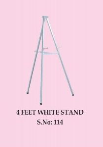 4 Feet White Board Stand