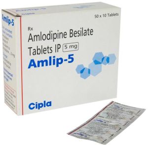 Amlip 5 Tablet  (Amlodipine)